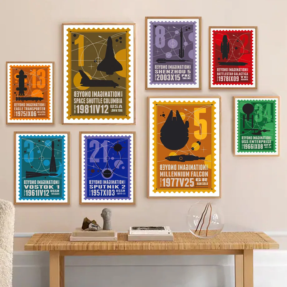 Science Space Satellite Rocket Stamp Wall Art Canvas Painting Nordic Posters And Prints Wall Pictures For Living Room Home Decor
Science Space Satellite Rocket Stamp Wall Art Canvas Painting Nordic Posters And Prints Wall Pictures For Living Room Home Decor