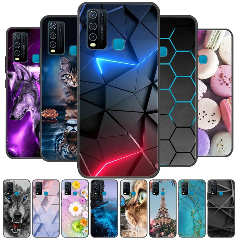 For Coque vivo Y30 Y50 Case Silicon Back Cover Phone Case For vivo 1938 1935 Cases Soft bumper Funda for Vivo Y50 Y30 6.53" Bag
For Coque vivo Y30 Y50 Case Silicon Back Cover Phone Case For vivo 1938 1935 Cases Soft bumper Funda for Vivo Y50 Y30 6.53" Bag