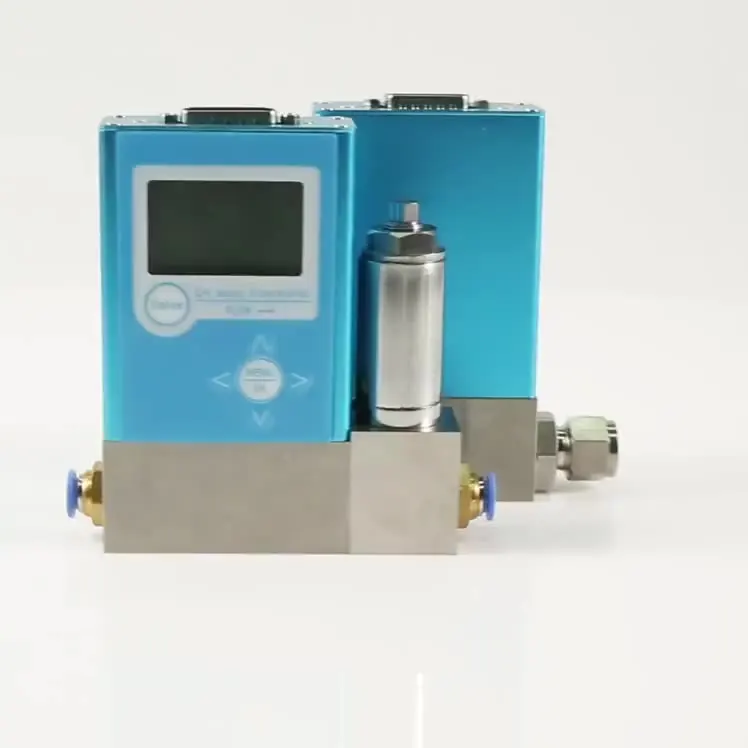 CXB LCD display high quality digital CO2 CL2 F2 H2 SO2 C2H6 Mass Flow Meter Gas Mass Flow Controller
CXB LCD display high quality digital CO2 CL2 F2 H2 SO2 C2H6 Mass Flow Meter Gas Mass Flow Controller