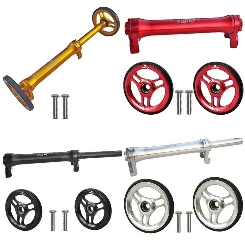 Poday Easy Wheel & Extension Rod for Brompton Easy Wheel Extension Bar Telescopic Rod Cargo Racks Easywheel Wheel-Rod
Poday Easy Wheel & Extension Rod for Brompton Easy Wheel Extension Bar Telescopic Rod Cargo Racks Easywheel Wheel-Rod