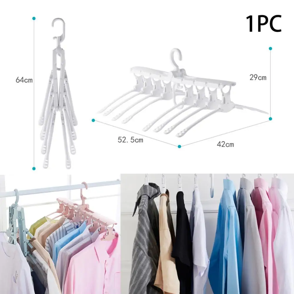 1PCS Space Saving Magic Hanger Organizer 360 Rotating Rack For Clothes Hangers Multi Function Clothing Hangers Coat
1PCS Space Saving Magic Hanger Organizer 360 Rotating Rack For Clothes Hangers Multi Function Clothing Hangers Coat