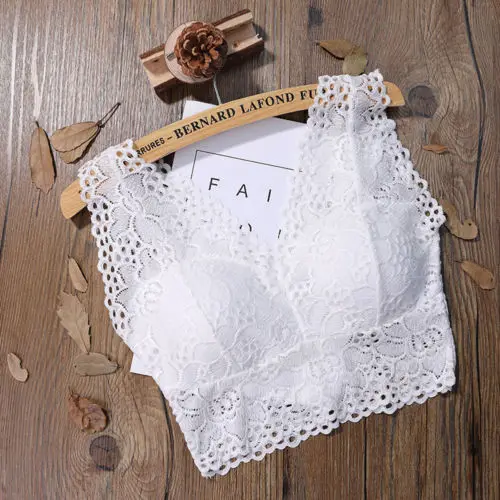 2019 Fashion Trend Women Lace Hollow Floral Crop Top Harness Bralet Camisole Tank Tops Casual New Seamless Hot Ladies New Vest
2019 Fashion Trend Women Lace Hollow Floral Crop Top Harness Bralet Camisole Tank Tops Casual New Seamless Hot Ladies New Vest