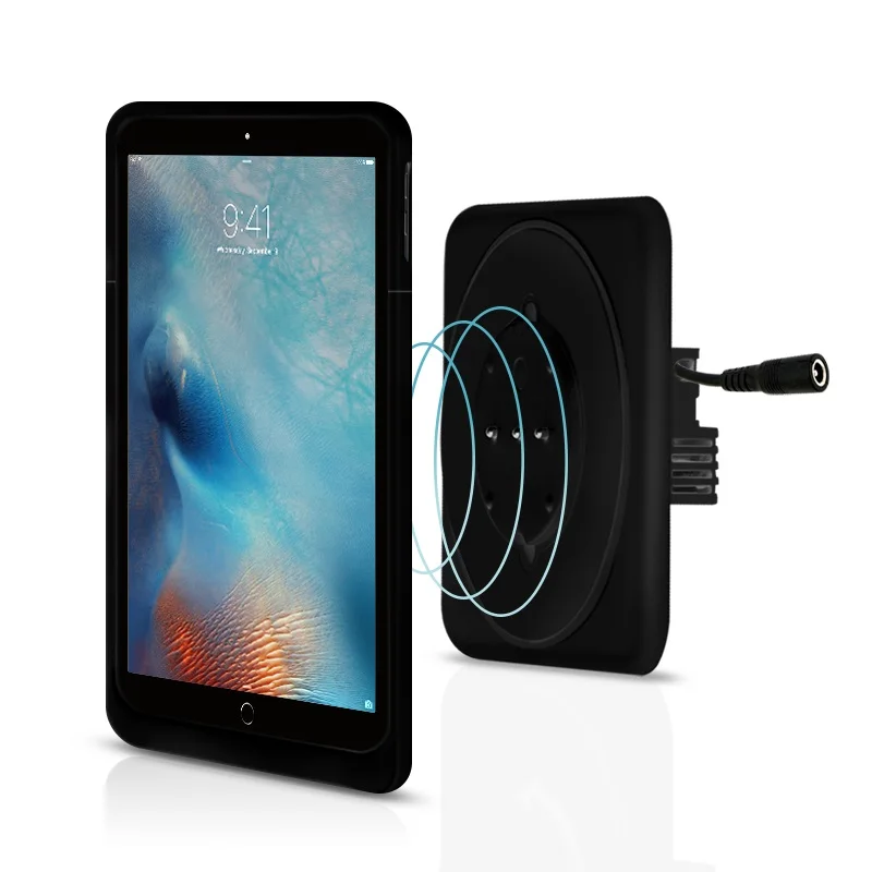 Wall mounted wireless charger bracket box for 9.7inch iPad Tablet PC bracket upgrade with adapter
Wall mounted wireless charger bracket box for 9.7inch iPad Tablet PC bracket upgrade with adapter