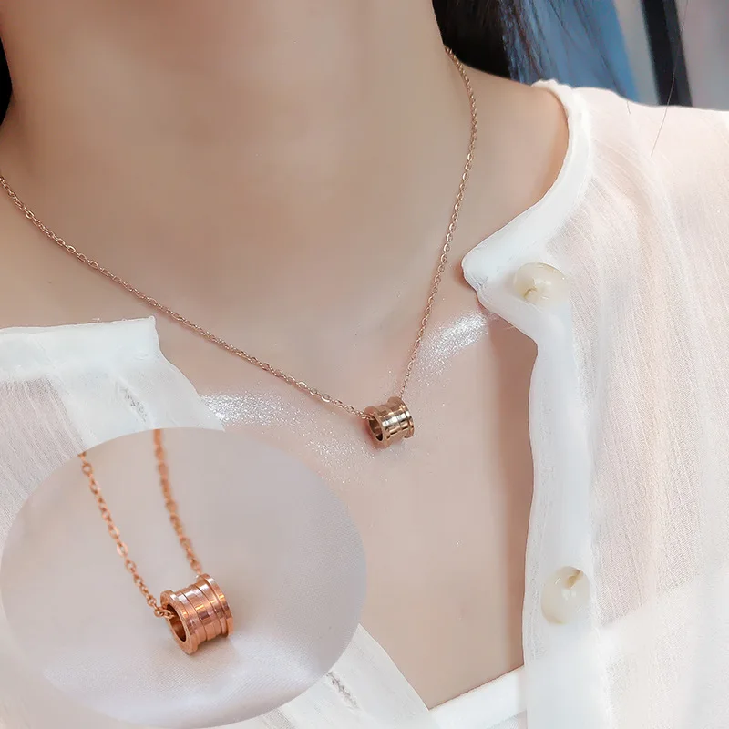 CANZE 2021 Korean New Necklace Titanium Steel ins Rome Fashion Simple Pendant Woman Necklace Jewelry
CANZE 2021 Korean New Necklace Titanium Steel ins Rome Fashion Simple Pendant Woman Necklace Jewelry