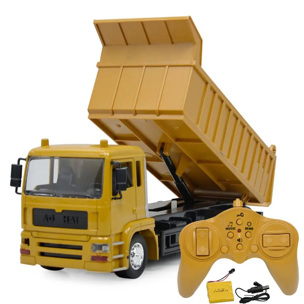 Remote Control Engineering Truck Model Alloy Rechargeable Electric Toy Simulation Dump Truck With Light Music
Remote Control Engineering Truck Model Alloy Rechargeable Electric Toy Simulation Dump Truck With Light Music