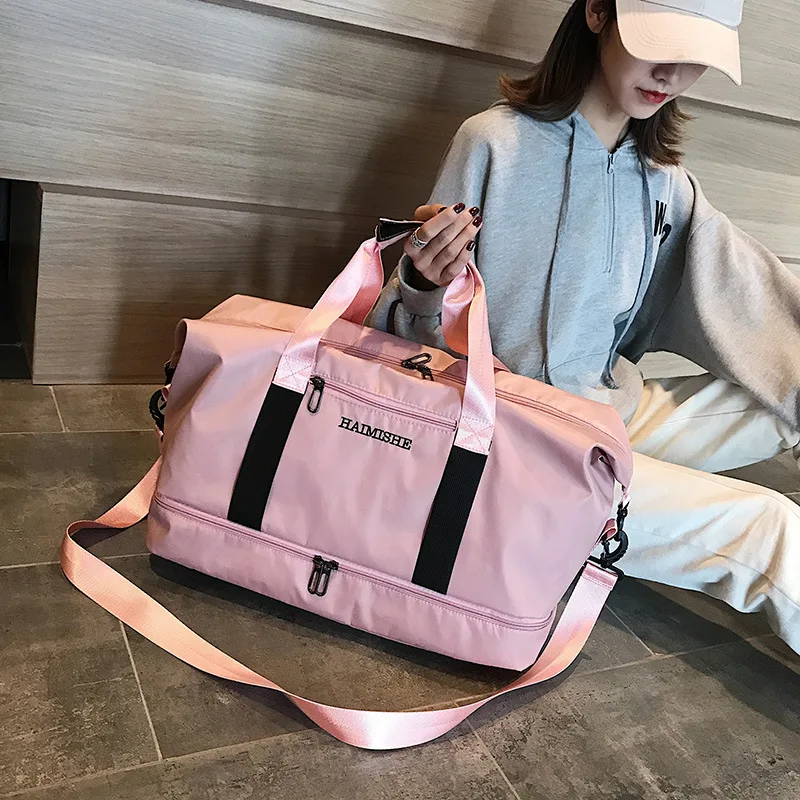 S.IKRR 2021 Casual Sports Gym Bag Women Large Capacity Weekend Travel Bags Hand Luggage Fashion Waterproof Beach Bag Foldable
S.IKRR 2021 Casual Sports Gym Bag Women Large Capacity Weekend Travel Bags Hand Luggage Fashion Waterproof Beach Bag Foldable