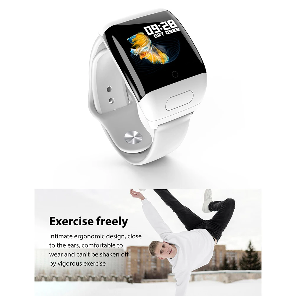 2in 1 Smart Watch Bluetooth Headset Fitness Band Heart Rate Blood Pressure Monitor Wireless Earphone Smartwatch Universal 
2in 1 Smart Watch Bluetooth Headset Fitness Band Heart Rate Blood Pressure Monitor Wireless Earphone Smartwatch Universal