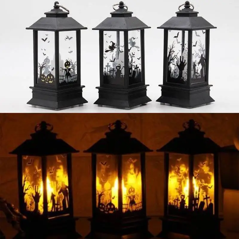 Home Lantern Led Candle Light Christmas Pumpkin Light Halloween Witch Bat Kids Hanging Lantern Romantic Party Lamp Pumpkin Lamp
Home Lantern Led Candle Light Christmas Pumpkin Light Halloween Witch Bat Kids Hanging Lantern Romantic Party Lamp Pumpkin Lamp