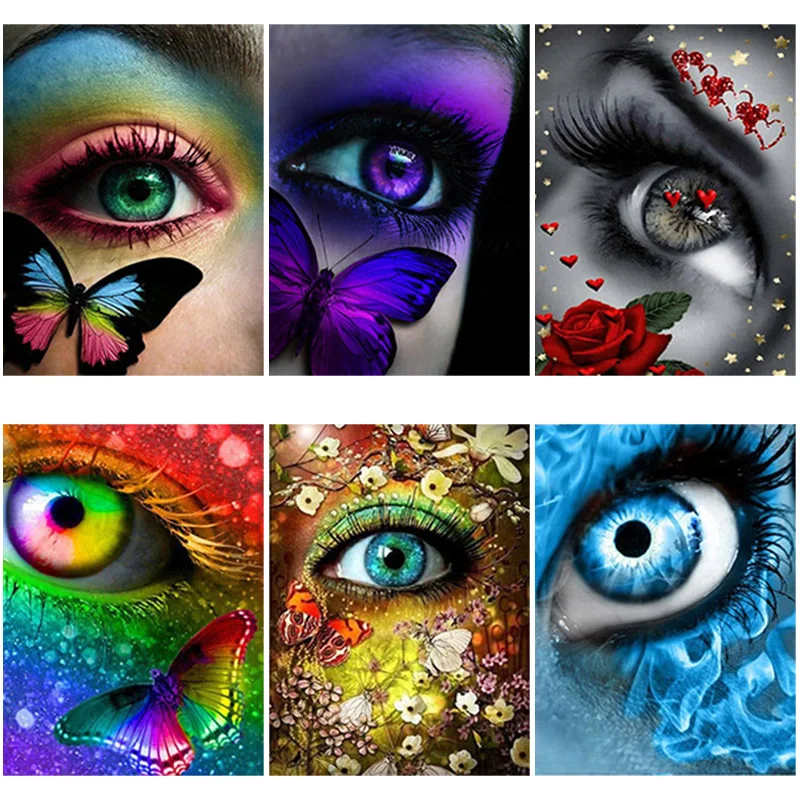 DIY Big Eyes Heavy Makeup 5D Diamond Painting Full Round Resin Mosaic Animal Diamond Embroidery Cross Stitch Kits Wall Decor
DIY Big Eyes Heavy Makeup 5D Diamond Painting Full Round Resin Mosaic Animal Diamond Embroidery Cross Stitch Kits Wall Decor