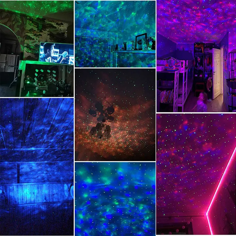 LED Galaxy Projector Light Starry Star Bluetooth Music Night Light W/ Remote Night Light Projection Lamp LED Lights Party Lamps
LED Galaxy Projector Light Starry Star Bluetooth Music Night Light W/ Remote Night Light Projection Lamp LED Lights Party Lamps