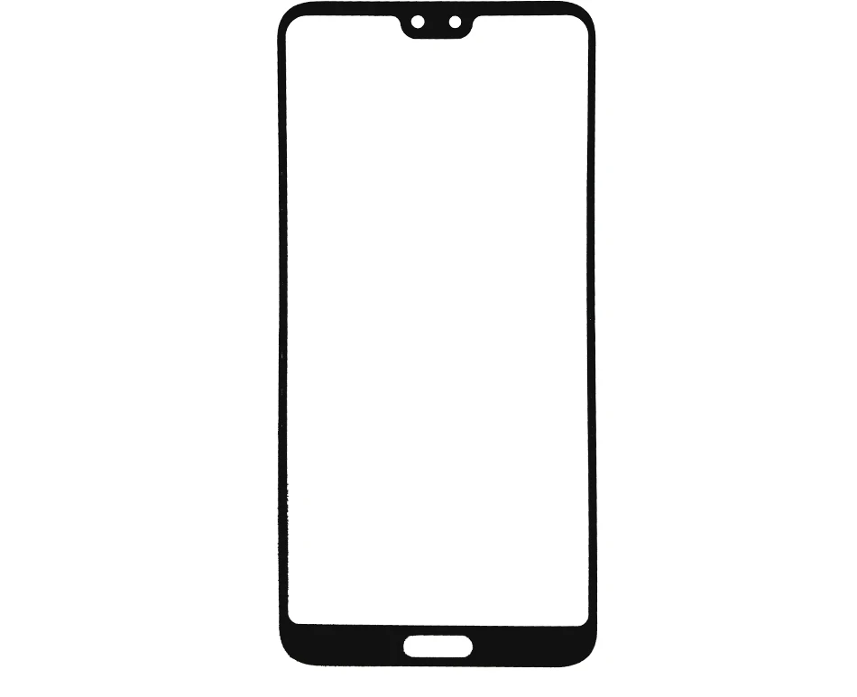 Высокое качество для huawei P20 Pro Сенсорный экран 6 1 дюймов стеклянная панель