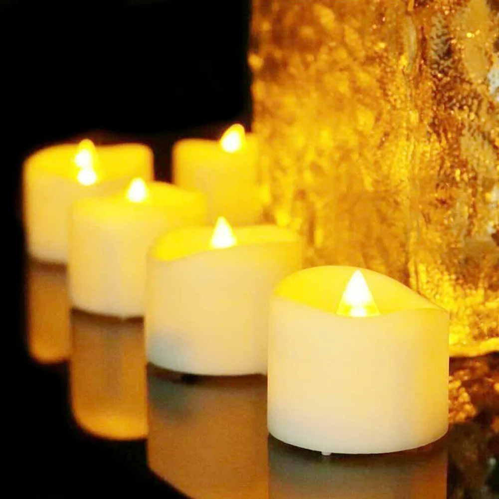 Electronic Candle Light Small Tea Wax LED Candle Atmosphere Decoration Supplies Candles Holders Lights Candles Flameless
Electronic Candle Light Small Tea Wax LED Candle Atmosphere Decoration Supplies Candles Holders Lights Candles Flameless