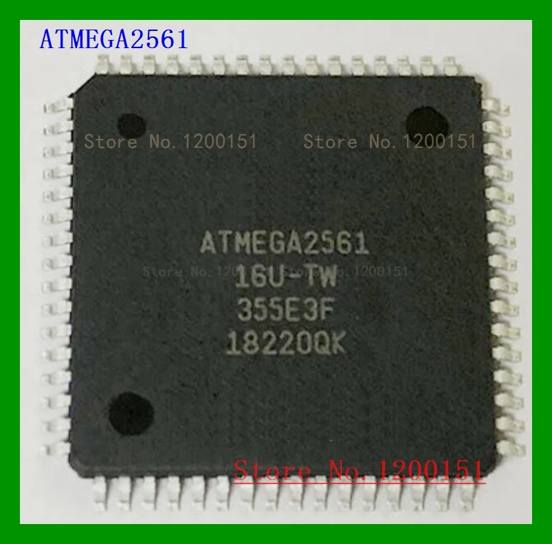 ATMEGA2561 ATMEGA2561V-8AU ATMEGA2561-16AU QFP64 
ATMEGA2561 ATMEGA2561V-8AU ATMEGA2561-16AU QFP64