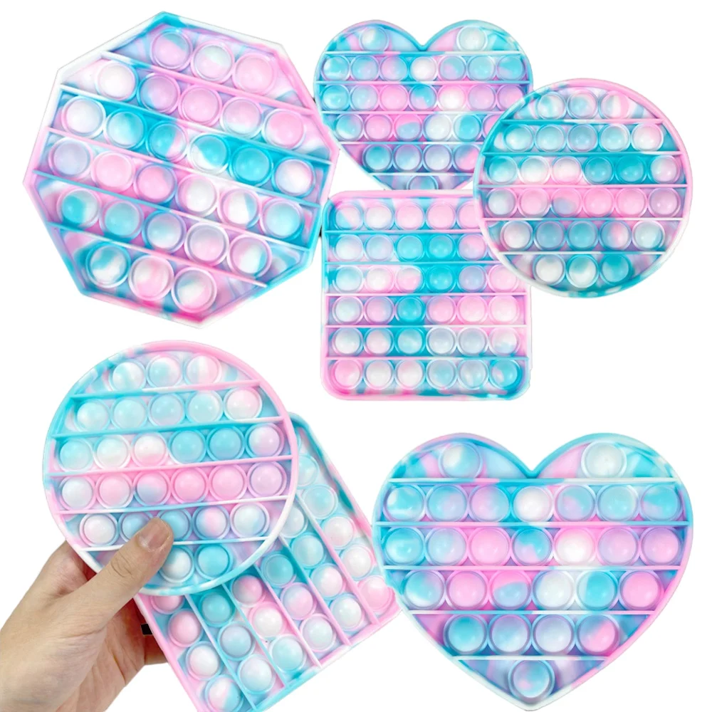 New Rainbow Kawaii Push Pop It Fidget Toys Tie Dye Bubble Adult Relief Needs Sensory Squishy Anti-Stress Simple Dimple Toys Gift
New Rainbow Kawaii Push Pop It Fidget Toys Tie Dye Bubble Adult Relief Needs Sensory Squishy Anti-Stress Simple Dimple Toys Gift