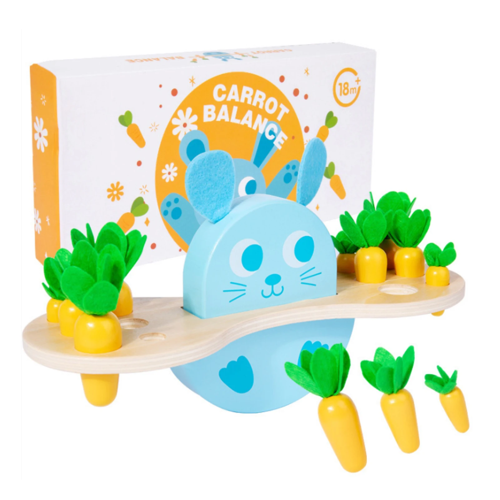 Rabbit Balance Pulling Carrot Game Young Children Early Education Puzzle Cultivating Logical Thinking Balanced Perception Handy
Rabbit Balance Pulling Carrot Game Young Children Early Education Puzzle Cultivating Logical Thinking Balanced Perception Handy
