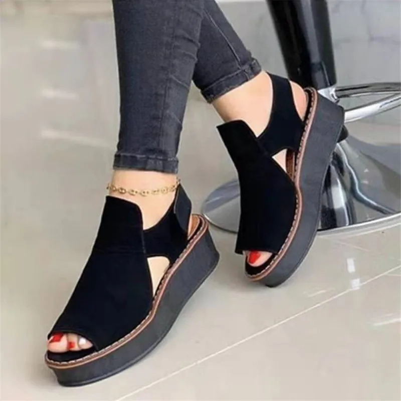 Сандалии женские на платформе, босоножки из флока, открытый носок, толстая подошва, плоская подошва, лаконичные, лето
Сандалии женские на платформе, босоножки из флока, открытый носок, толстая подошва, плоская подошва, лаконичные, лето