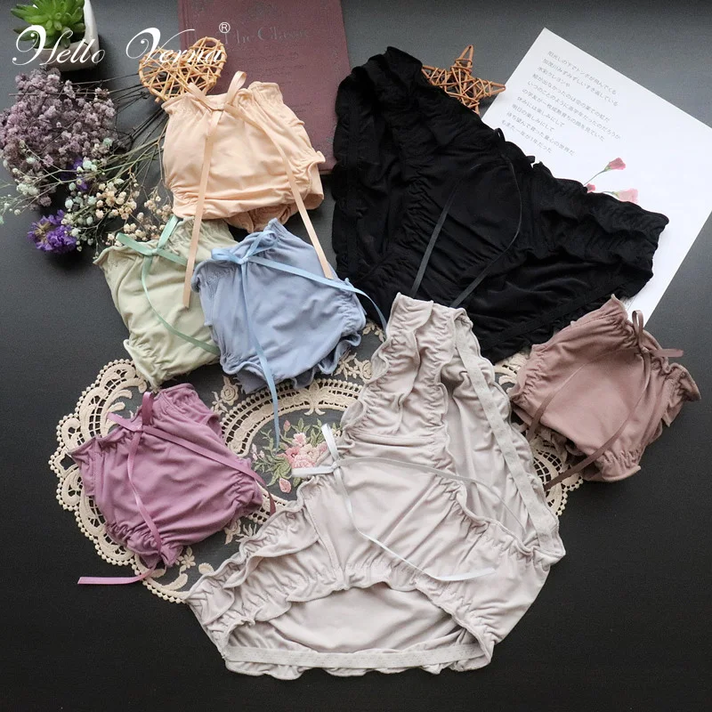Female Soft High Elastic Nylon Ruffled Mid To Low Waist Panties Girl Bag Hips Women's Bread Pants Womens Sexy Underwear
Female Soft High Elastic Nylon Ruffled Mid To Low Waist Panties Girl Bag Hips Women's Bread Pants Womens Sexy Underwear