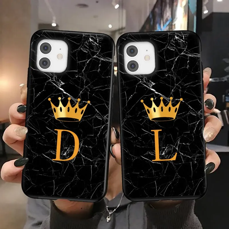 Luxury Marble Stone Phone Case For iPhone 12 mini 11 11Pro Max Golden Crown Shockproof X XS XR 7 8 Plus Letters Soft TPU Cover
Luxury Marble Stone Phone Case For iPhone 12 mini 11 11Pro Max Golden Crown Shockproof X XS XR 7 8 Plus Letters Soft TPU Cover