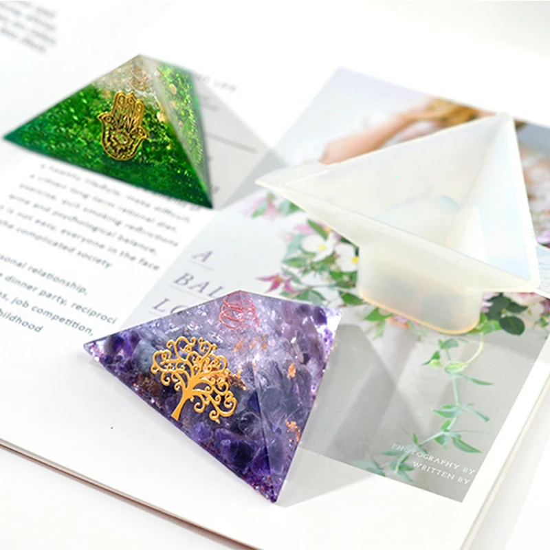 Pyramid Resin Mold Silicon Pyramid Shape Silicone Mold Trigone Mold Craft Tools
Pyramid Resin Mold Silicon Pyramid Shape Silicone Mold Trigone Mold Craft Tools