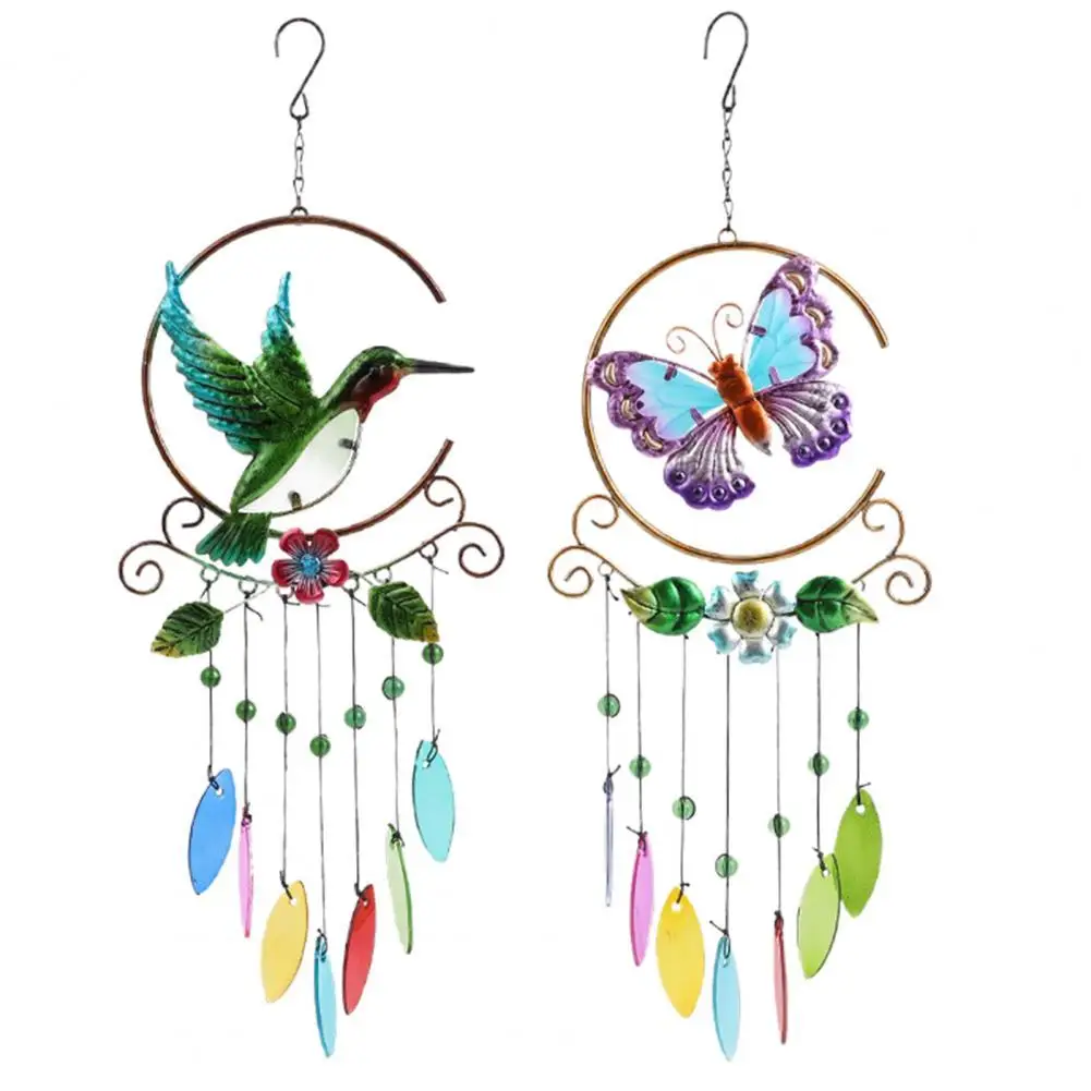 Hummingbird Pattern Micro Landscape Glass Rainbow Maker Hanging Pendant Outdoor Yard Garden Deco Wind Chimes
Hummingbird Pattern Micro Landscape Glass Rainbow Maker Hanging Pendant Outdoor Yard Garden Deco Wind Chimes