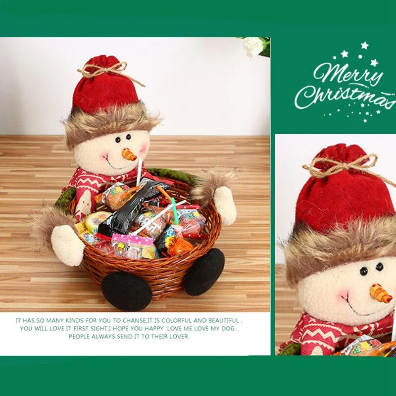 Merry Christmas Candy Wicker Basket Christmas Decorations Fruit Basket Food Holder Home Decor
Merry Christmas Candy Wicker Basket Christmas Decorations Fruit Basket Food Holder Home Decor