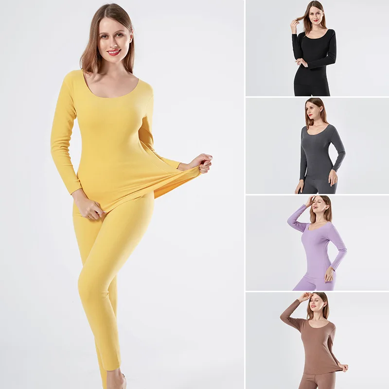 Thermal Underwear Sleepwear Set Thickened Plus Size Fever Winter Underwear Suit Pajamas Set Women Plus Size Pajamas for Women
Thermal Underwear Sleepwear Set Thickened Plus Size Fever Winter Underwear Suit Pajamas Set Women Plus Size Pajamas for Women