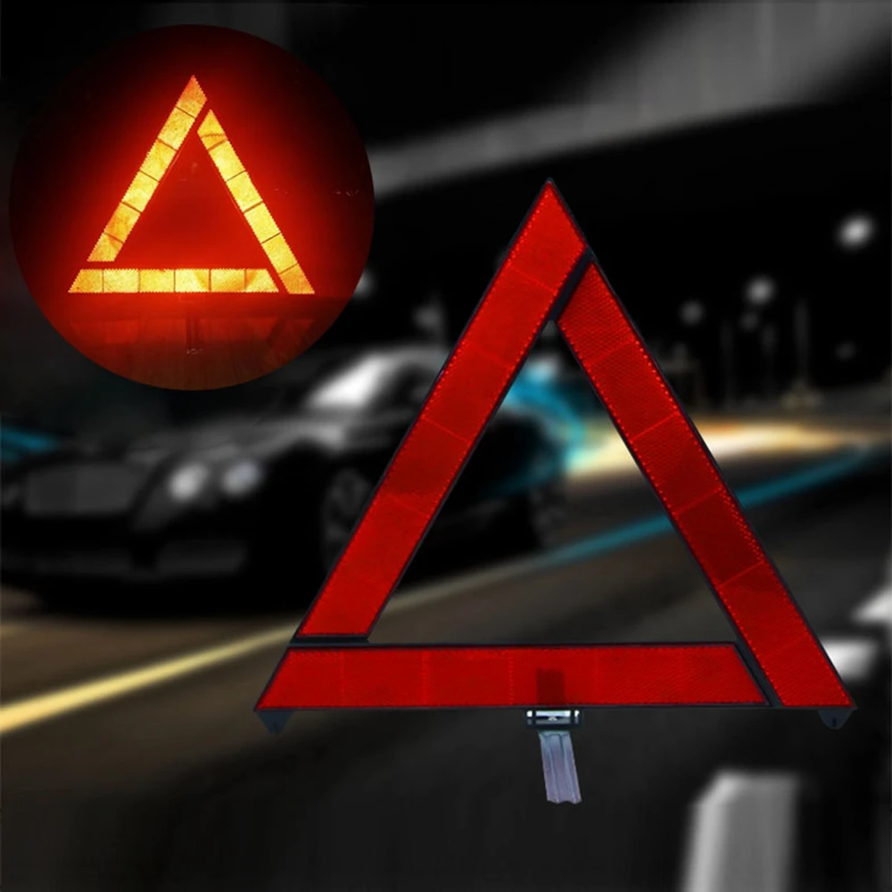 Car Emergency Breakdown Warning Triangle Red Reflective Safety Hazard Car Tripod Folded Stop Sign Reflector cinta reflectante
Car Emergency Breakdown Warning Triangle Red Reflective Safety Hazard Car Tripod Folded Stop Sign Reflector cinta reflectante