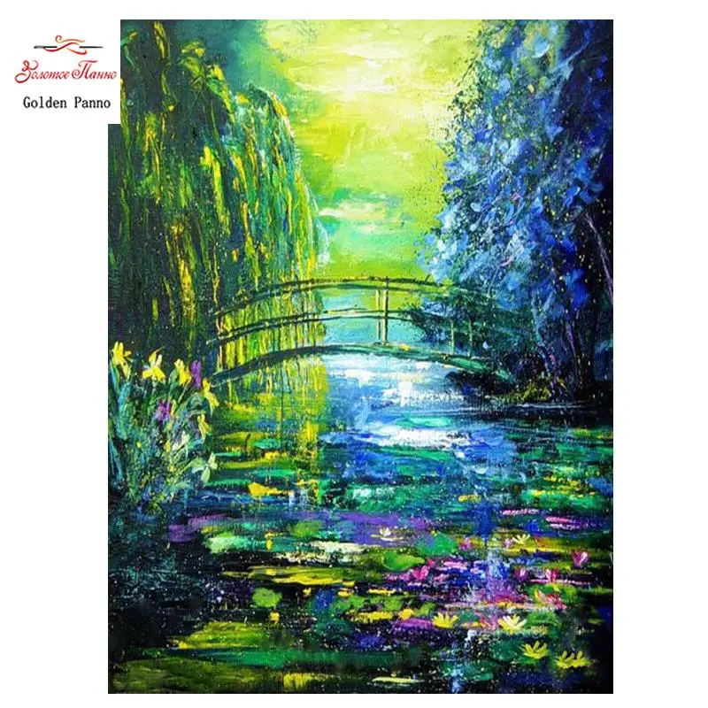 Ponte Sobre O Nenfar Ponte Quadrada Diamante Diamante Pintura Diamante Bordado Strass Mosaico Pintura
Ponte Sobre O Nenfar Ponte Quadrada Diamante Diamante Pintura Diamante Bordado Strass Mosaico Pintura