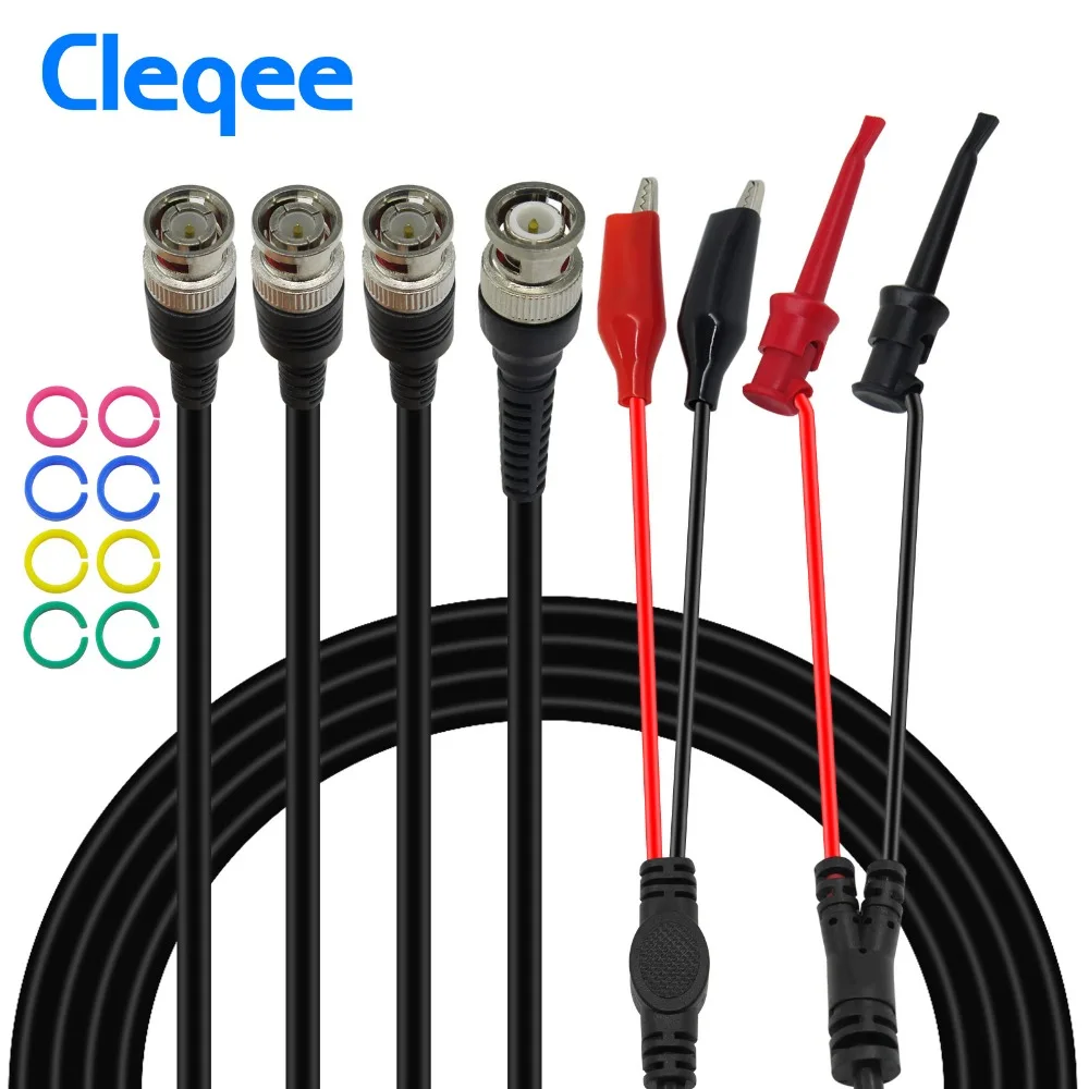 High quality Cleqee P1260 Coaxial Cable Test lead kit BNC to BNC &Alligator Chip &Test Hook test lead
High quality Cleqee P1260 Coaxial Cable Test lead kit BNC to BNC &Alligator Chip &Test Hook test lead