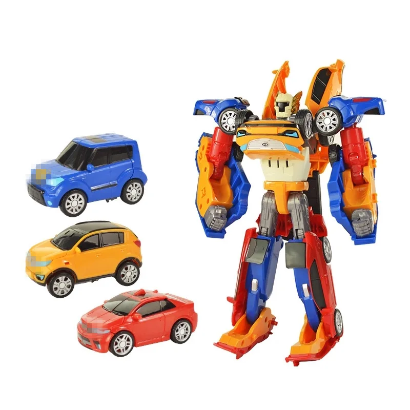 Фото Подарок для мальчика Tobot 3/2 в 1 трансформация автомобилей фигурка робота игрушки