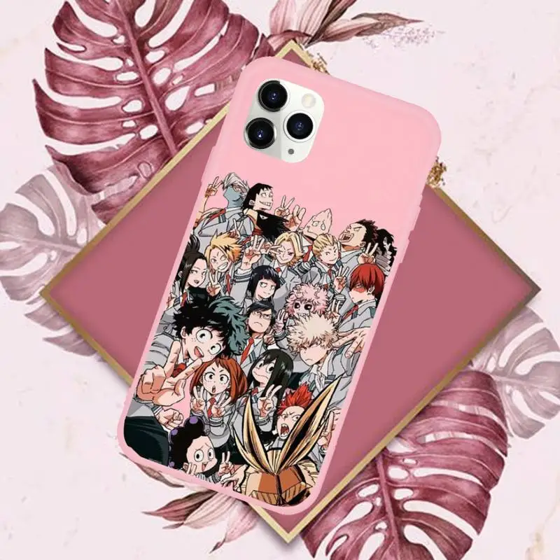 Cartoon funny hero academy Phone Case Candy Color for iPhone 11 12 mini pro XS MAX 8 7 6 6S Plus X SE 2020 XR
Cartoon funny hero academy Phone Case Candy Color for iPhone 11 12 mini pro XS MAX 8 7 6 6S Plus X SE 2020 XR