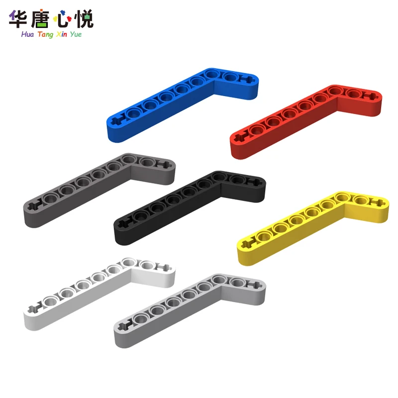 MOC High-Tech Parts 32271 3x7 Thick Bend Arm With Shaft Bolt Holes Building Blocks Educational Toys Gifts Technical Accessories
MOC High-Tech Parts 32271 3x7 Thick Bend Arm With Shaft Bolt Holes Building Blocks Educational Toys Gifts Technical Accessories
