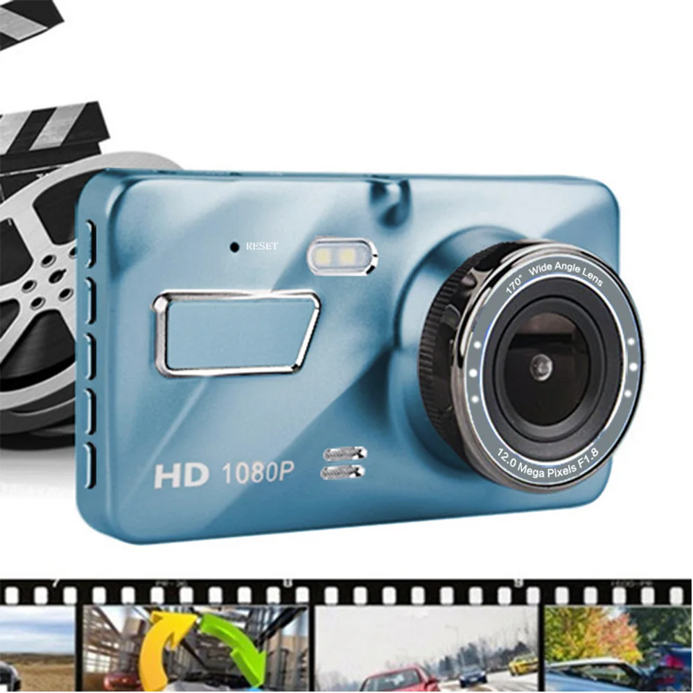 Car DVR Dash Cam Video Recorder 4 inch Dual Camera Full HD Car Camera Cycle Recording Night Vision G-sensor Dashcam
Car DVR Dash Cam Video Recorder 4 inch Dual Camera Full HD Car Camera Cycle Recording Night Vision G-sensor Dashcam