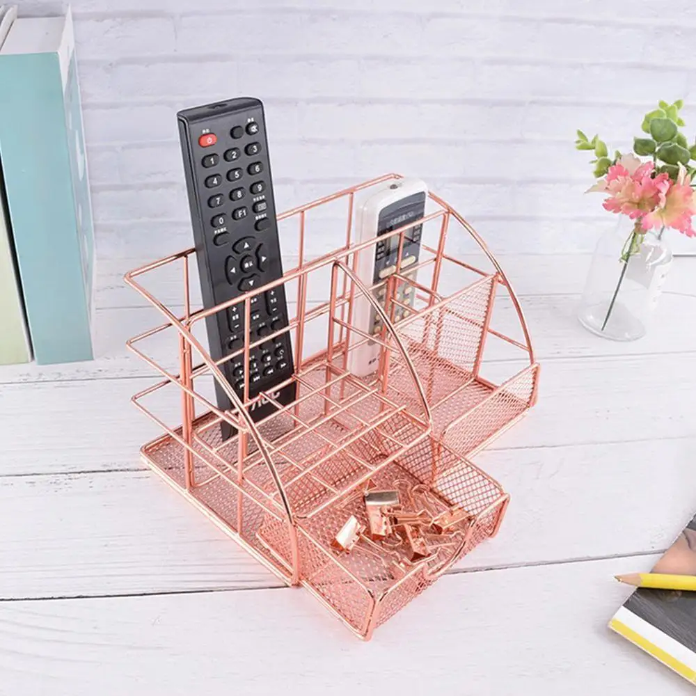 Creative Metal Pen Holder Pencil File Storage Rack Grid Storage Box Desktop Stationery Organizer Escritorio Office Accessories
Creative Metal Pen Holder Pencil File Storage Rack Grid Storage Box Desktop Stationery Organizer Escritorio Office Accessories