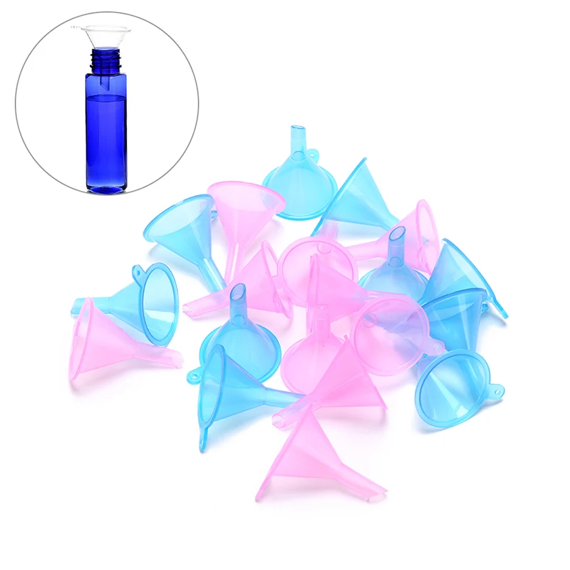 10pcs Small Plastic For Perfume Diffuser Bottle Mini Liquid Oil Funnels Labs 4cm X 3cm Refillable Bottle Accessories 2 Colors
10pcs Small Plastic For Perfume Diffuser Bottle Mini Liquid Oil Funnels Labs 4cm X 3cm Refillable Bottle Accessories 2 Colors