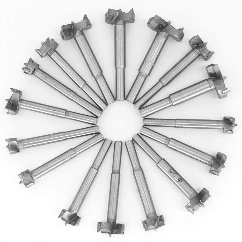 16Pcs Forstner Bit Set Drill Bits Tungsten High Speed Steel Woodworking Hole Saw Set Wood Drill Bit Auger Opener For Woodworking
16Pcs Forstner Bit Set Drill Bits Tungsten High Speed Steel Woodworking Hole Saw Set Wood Drill Bit Auger Opener For Woodworking