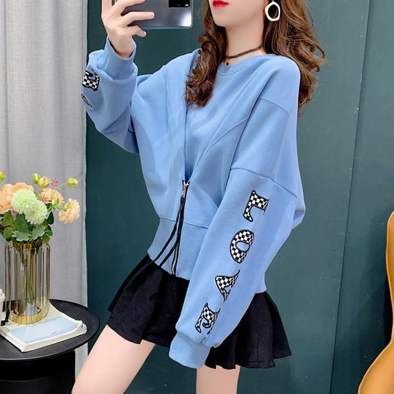 Autumn Spring 2021 Women Clothes Long Sleeve O-neck Sweatshirt Casual Cute Korean Fashion Kawaii Hoodies Pullover Tops
Autumn Spring 2021 Women Clothes Long Sleeve O-neck Sweatshirt Casual Cute Korean Fashion Kawaii Hoodies Pullover Tops
