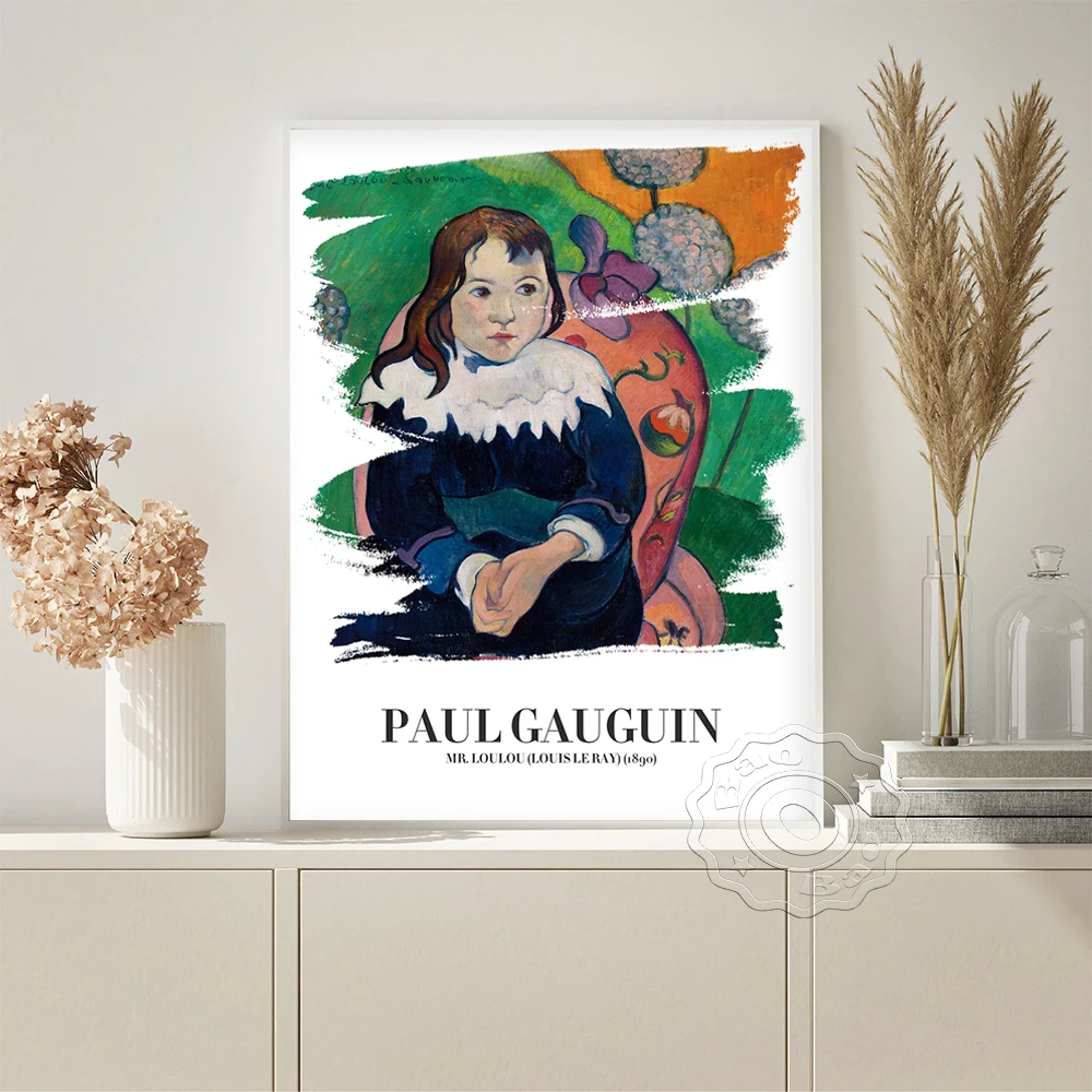 Paul Gauguin Vintage Print Art Poster Mr Loulou Exhibition Museum Canvas Painting Home Decor Living Room Wall Art Prints Picture
Paul Gauguin Vintage Print Art Poster Mr Loulou Exhibition Museum Canvas Painting Home Decor Living Room Wall Art Prints Picture