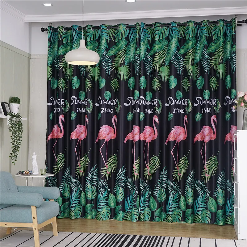 Modern Blackout Curtains flamingo Pattern For Living Room Window Bedroom shading Ready Made Finished Drapes Blinds B 2JL382
Modern Blackout Curtains flamingo Pattern For Living Room Window Bedroom shading Ready Made Finished Drapes Blinds B 2JL382