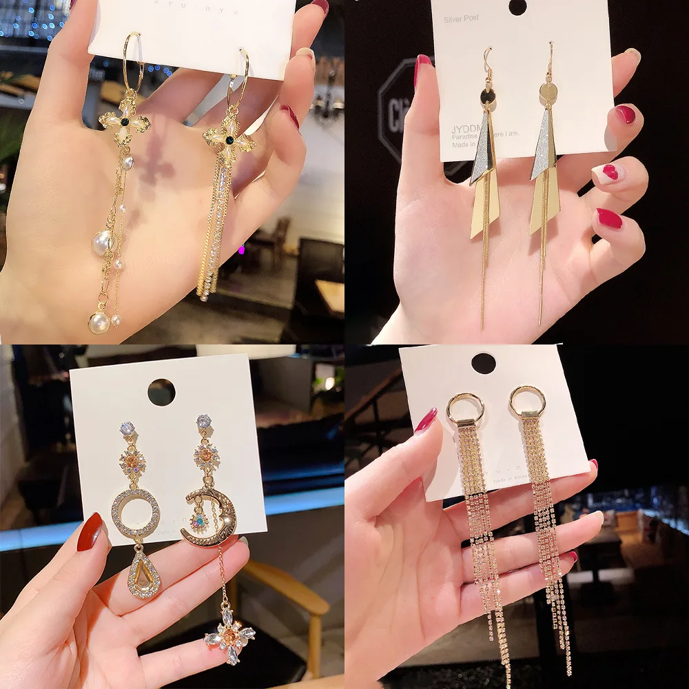 Серебро S925, новинка 2022, висячие серьги с бриллиантами, Металлические Блестящие геометрические изысканные Висячие модные украшения для женщ... 
Серебро S925, новинка 2022, висячие серьги с бриллиантами, Металлические Блестящие геометрические изысканные Висячие модные украшения для женщ...