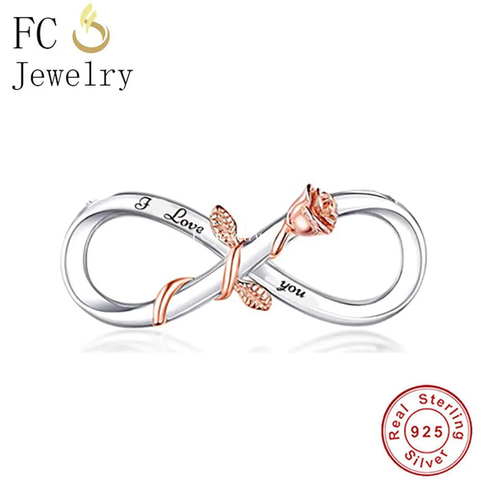 FC Jewelry Fit Original Pandora Charm Bracelet 925 Silver I Love You Forever Infinity Symbol Bead For Making Women Berloque 2021
FC Jewelry Fit Original Pandora Charm Bracelet 925 Silver I Love You Forever Infinity Symbol Bead For Making Women Berloque 2021