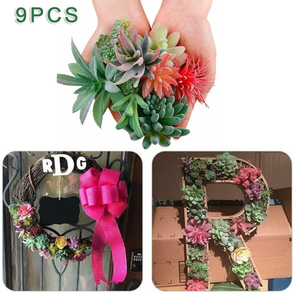 9PCS Artificial Succulent Plants Faux Lifelike Stems Flower Garden Home Decoration
9PCS Artificial Succulent Plants Faux Lifelike Stems Flower Garden Home Decoration