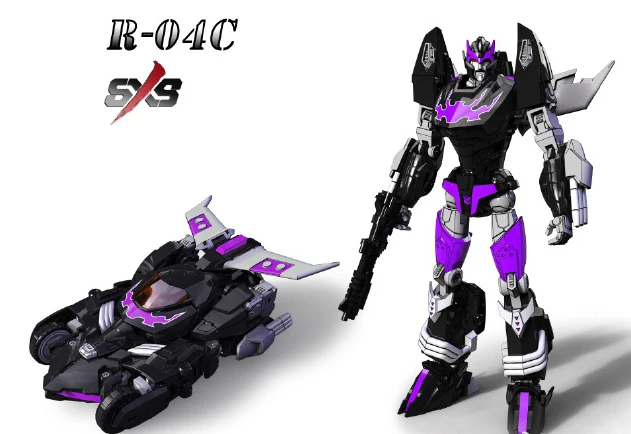 Фигурка трансформер SXS R 04C R04C Hot Flame Rodimus IDW Black Version ограниченная серия|Наборы для