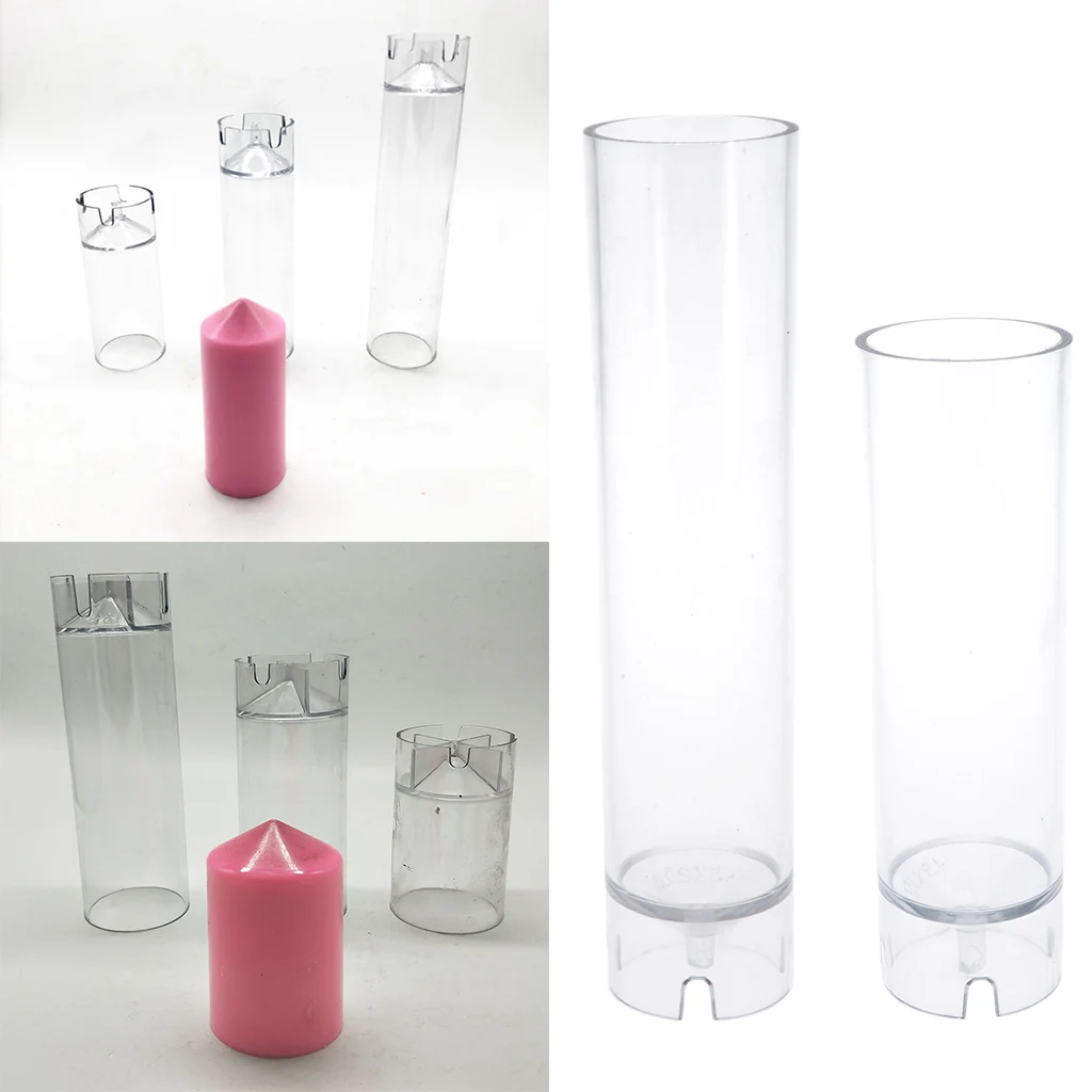 Spire Cylinder Shaped Candle Mould Plastic Soap Moldel DIY Soap Candles Making 
Spire Cylinder Shaped Candle Mould Plastic Soap Moldel DIY Soap Candles Making