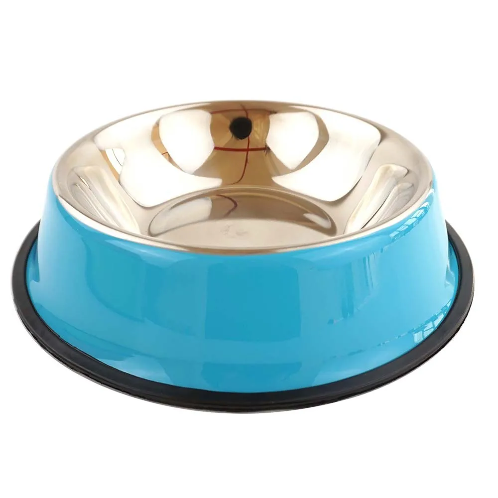 Color Stainless Steel Dog and Cat Feeding Bowl Non-Slip Pet Bowl Dog Food Bowl Pet Supplies
Color Stainless Steel Dog and Cat Feeding Bowl Non-Slip Pet Bowl Dog Food Bowl Pet Supplies