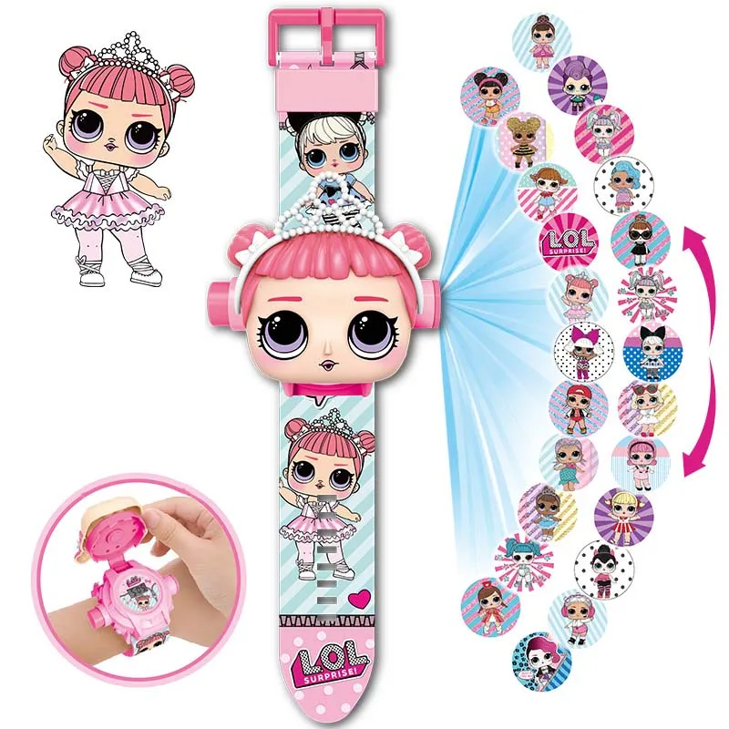 LOL Surprise Dolls 3D Projection Cartoon Children's Watch Anime Cartoon Figures Anime Watch Kids Toys for Girls Gifts 2B29
LOL Surprise Dolls 3D Projection Cartoon Children's Watch Anime Cartoon Figures Anime Watch Kids Toys for Girls Gifts 2B29