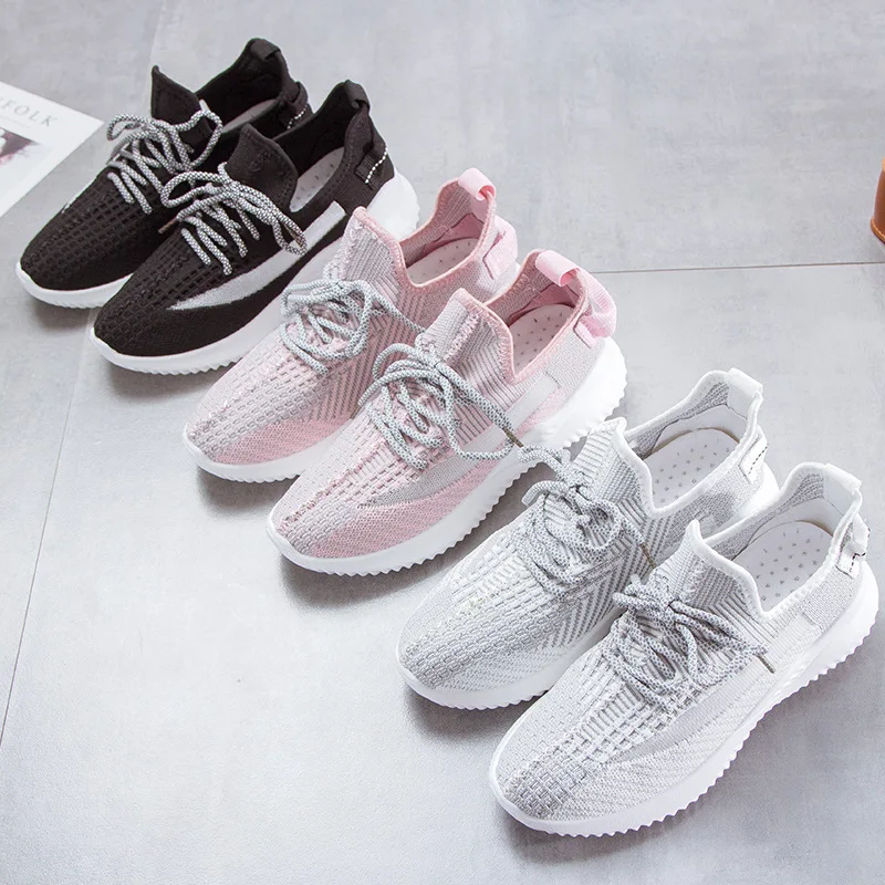 Spring and Summer 2019 New Air-permeable Socks, Running Shoes, Women's Leisure Sports Shoes High-Heeled Shoes
Spring and Summer 2019 New Air-permeable Socks, Running Shoes, Women's Leisure Sports Shoes High-Heeled Shoes