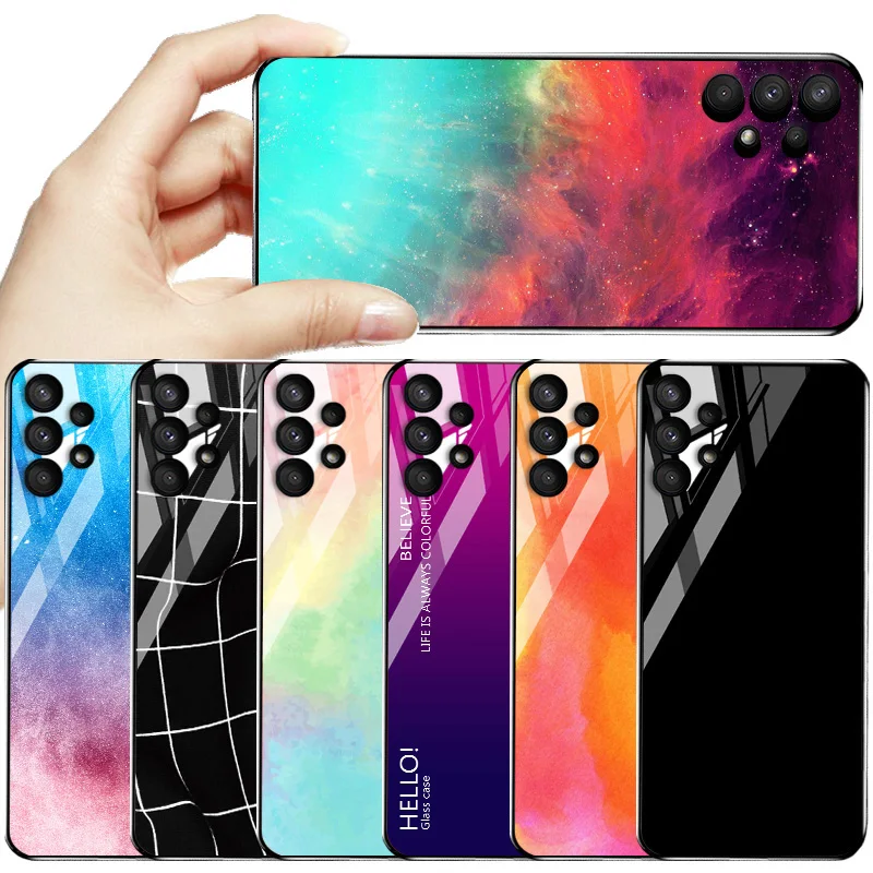 Tempered Glass Case For Samsung Galaxy A32 Cases Luxury Planet Starry Funda For Samsung A32 A 32 4G SamsungA32 6.4 inch Covers
Tempered Glass Case For Samsung Galaxy A32 Cases Luxury Planet Starry Funda For Samsung A32 A 32 4G SamsungA32 6.4 inch Covers