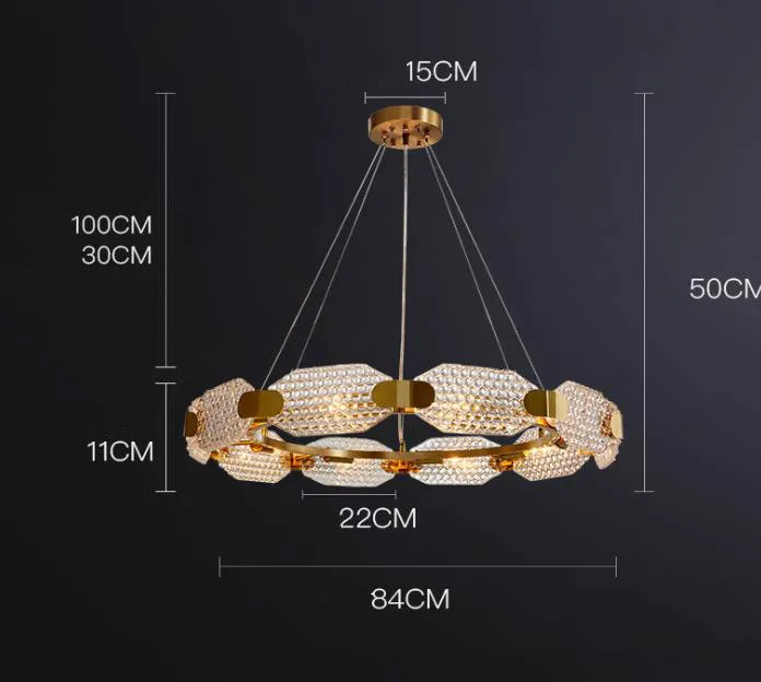 European Crystal Pendant Lights Living Room Lamp Bedroom Hall Model Room Dining Room Hotel Lamps Modern Light Luxury Lights
European Crystal Pendant Lights Living Room Lamp Bedroom Hall Model Room Dining Room Hotel Lamps Modern Light Luxury Lights