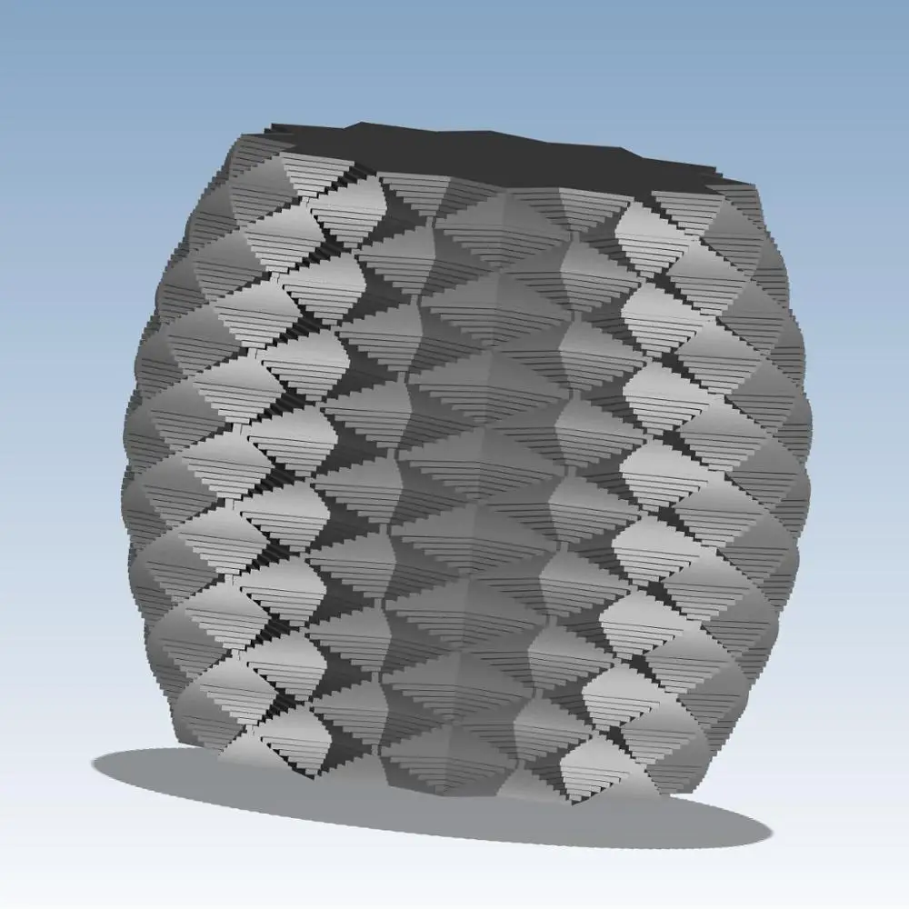 Multidimensional vase Custom order highqualityhighprecision digital models 3D printing service Home Decoration ST3513
Multidimensional vase Custom order highqualityhighprecision digital models 3D printing service Home Decoration ST3513